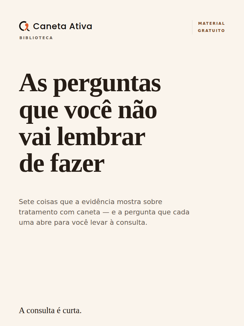 Capa do material As perguntas que você não vai lembrar de fazer